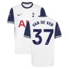 Original Fußballtrikot Tottenham Hotspur Van De Ven 37 Heimtrikot 2024-25 Für Herren